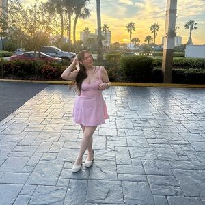 Pink Sleeveless Dress